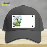 Golf Tee Shot Offset Novelty License Plate Hat Cotton / Charcoal