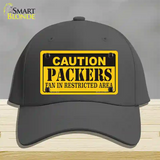 Caution Packers Novelty License Plate Hat Cotton / Charcoal