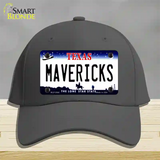 Mavericks Texas State Novelty License Plate Hat Cotton / Charcoal