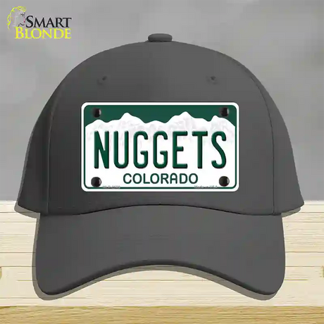 Nuggets Colorado State Novelty License Plate Hat Cotton / Charcoal