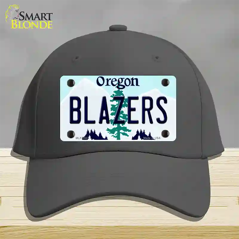 Blazers Oregon State Novelty License Plate Hat Cotton / Charcoal