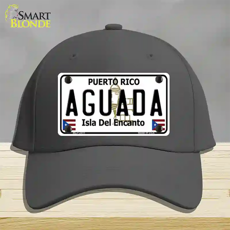 Aguada Puerto Rico Novelty License Plate Hat Cotton / Charcoal