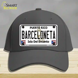 Barceloneta Novelty License Plate Hat Cotton / Charcoal