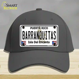 Barranquitas Novelty License Plate Hat Cotton / Charcoal