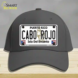 Cabo Rojo Novelty License Plate Hat Cotton / Charcoal