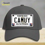 Camuy Novelty License Plate Hat Cotton / Charcoal