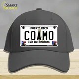 Coamo Novelty License Plate Hat Cotton / Charcoal