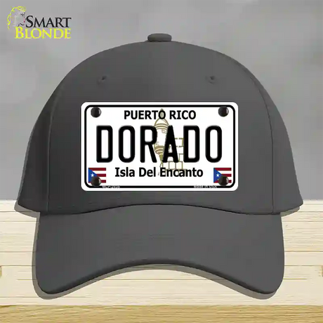 Dorado Novelty License Plate Hat Cotton / Charcoal