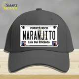 Naranjito Puerto Rico Novelty License Plate Hat Cotton / Charcoal