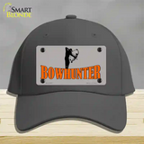 Bow Hunter Novelty License Plate Hat Cotton / Charcoal