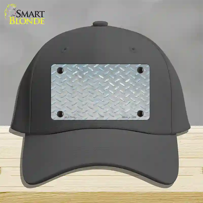 Silver Toolbox Diamond Novelty License Plate Hat Cotton / Charcoal