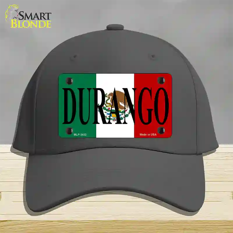 Durango Novelty License Plate Hat Cotton / Charcoal