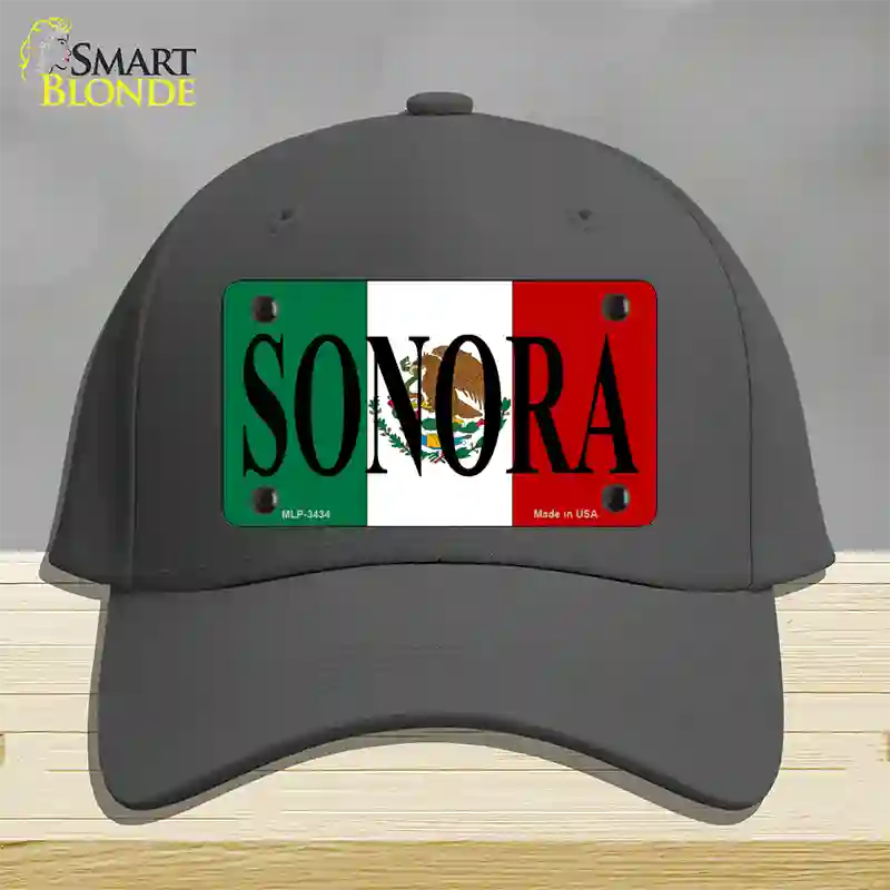 Sonora Novelty License Plate Hat Cotton / Charcoal