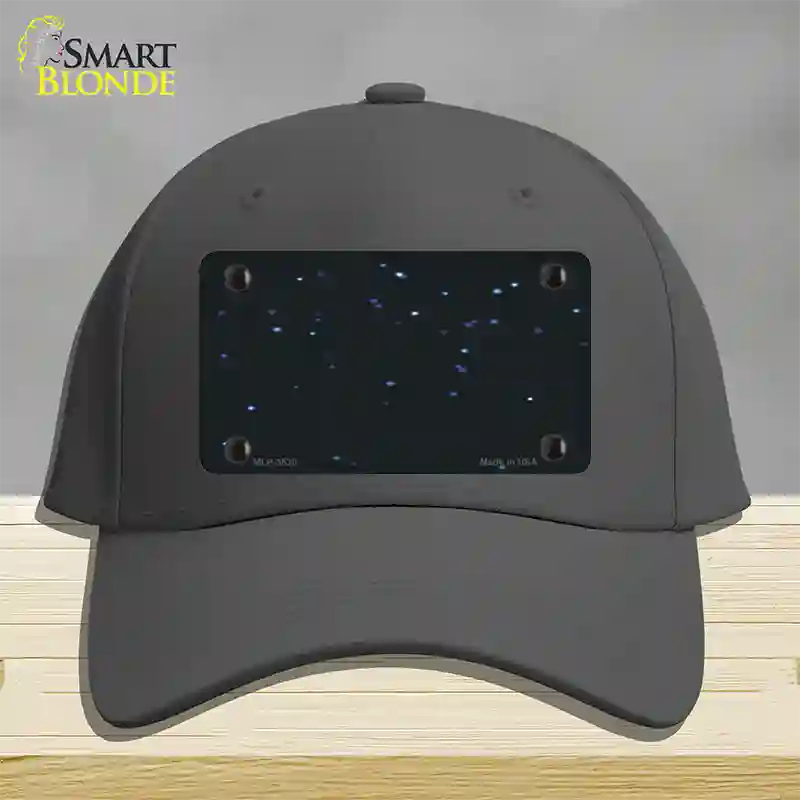 Stars Novelty License Plate Hat Cotton / Charcoal