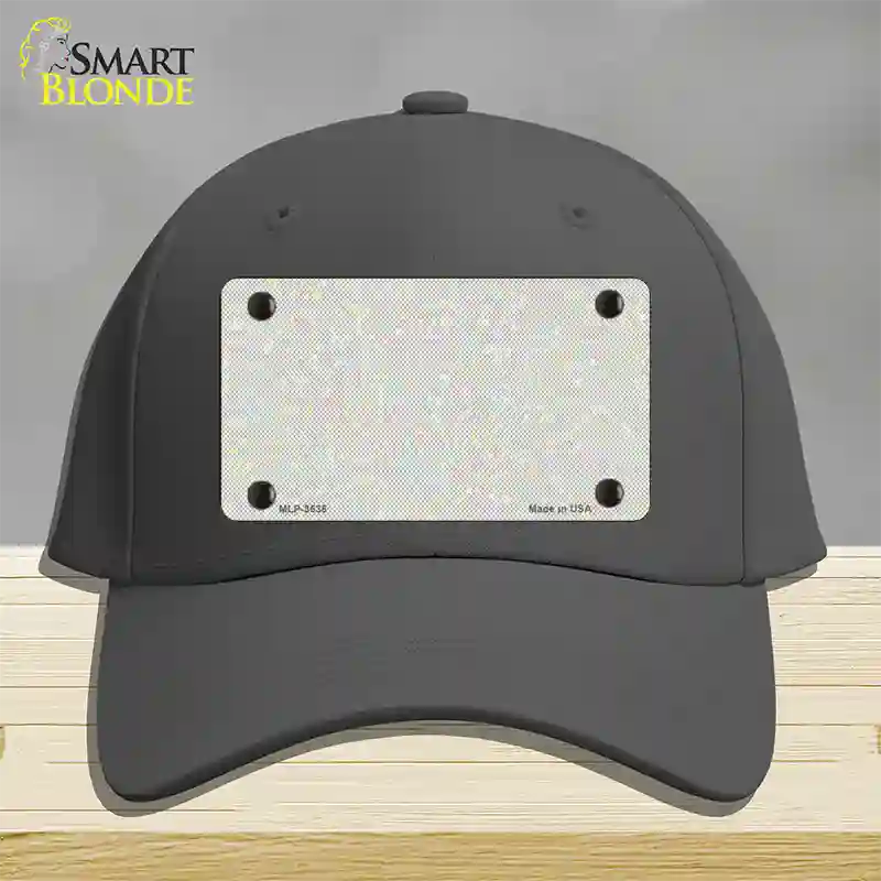 Fish Scale Novelty License Plate Hat Cotton / Charcoal