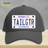 Tailgtr Washington DC Novelty License Plate Hat Cotton / Charcoal