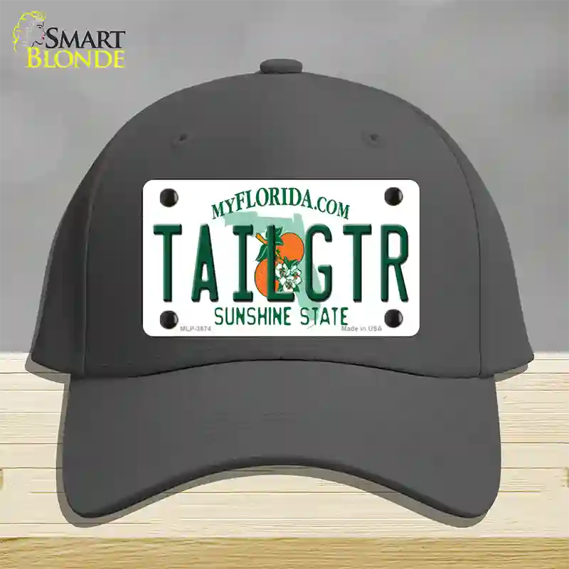 Tailgtr Florida Novelty License Plate Hat Cotton / Charcoal