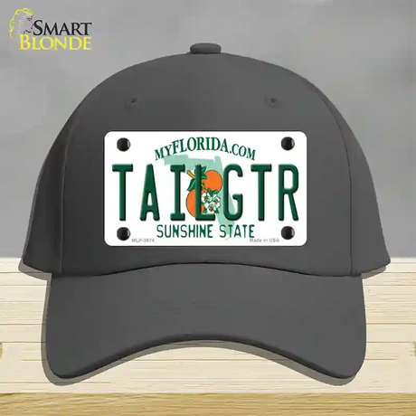 Tailgtr Florida Novelty License Plate Hat Cotton / Charcoal