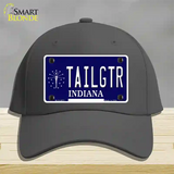 Tailgtr Indiana Novelty License Plate Hat Cotton / Charcoal