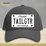 Tailgtr Maryland Novelty License Plate Hat Cotton / Charcoal