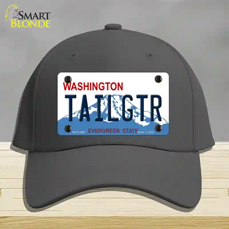 Tailgtr Washington Novelty License Plate Hat Cotton / Charcoal