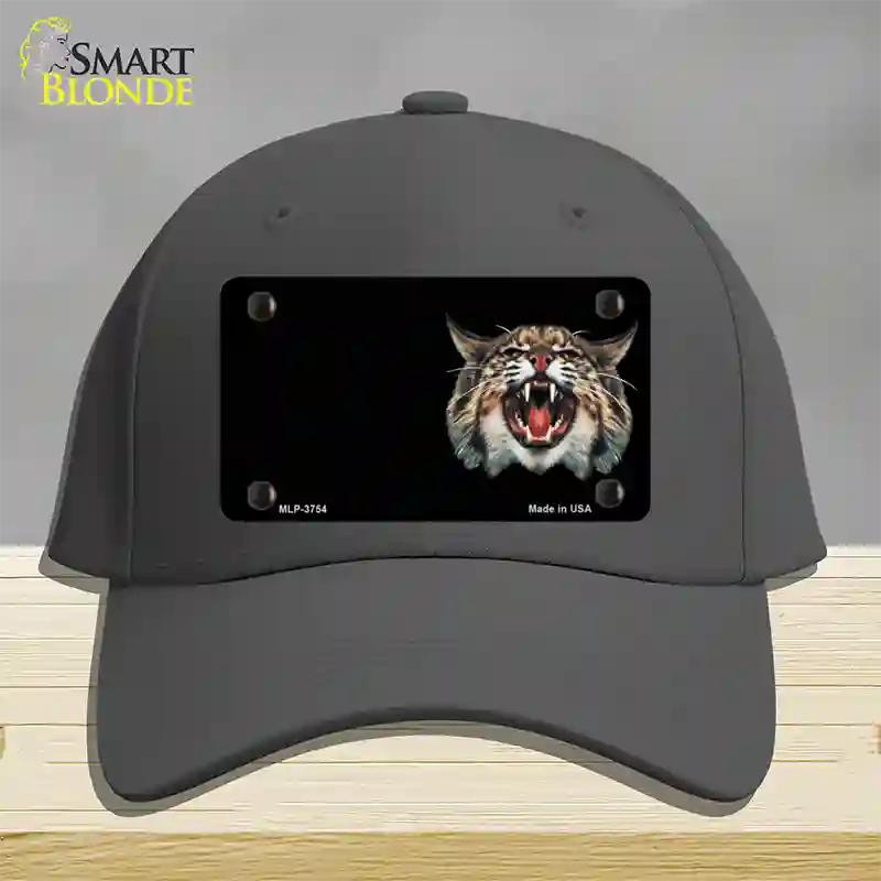 Wildcat Offset Novelty License Plate Hat Cotton / Charcoal