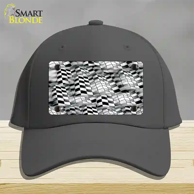 Racing Novelty License Plate Hat Cotton / Charcoal