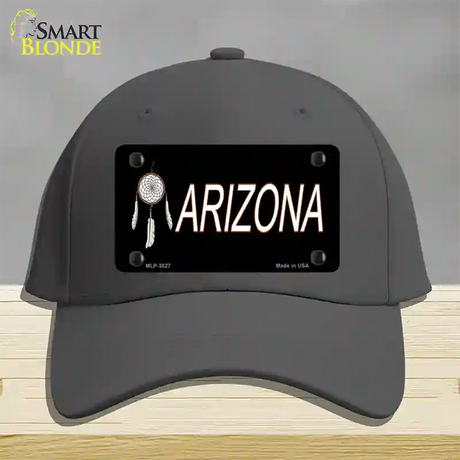 Dreamweaver Offset Arizona Novelty License Plate Hat Cotton / Charcoal