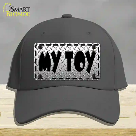 My Toy Novelty License Plate Hat Cotton / Charcoal