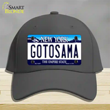 Gotosama New York Novelty License Plate Hat Cotton / Charcoal