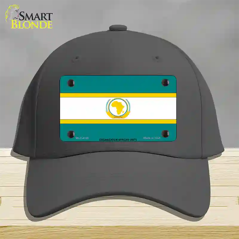 Organization African Unity Flag Novelty License Plate Hat Cotton / Charcoal