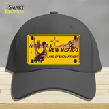 Roadrunner New Mexico Novelty License Plate Hat Cotton / Charcoal