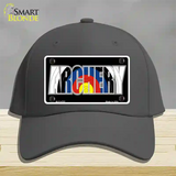 Archery Novelty License Plate Hat Cotton / Charcoal