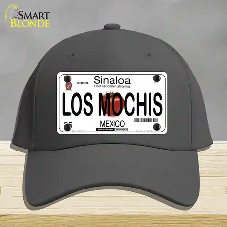 Los Mochis Mexico Novelty License Plate Hat Cotton / Charcoal