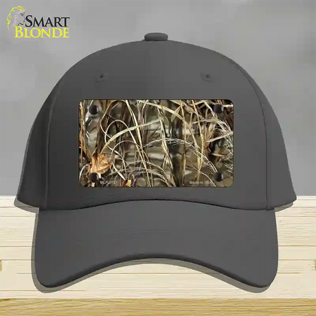 Camo Sticks Novelty License Plate Hat Cotton / Charcoal