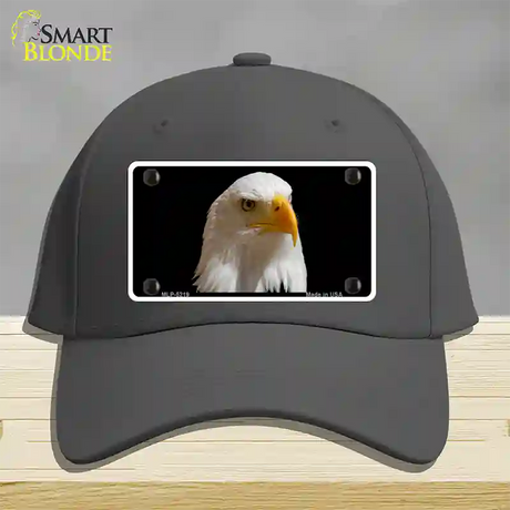 Eagle Novelty License Plate Hat Cotton / Charcoal