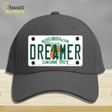 Dreamer Florida Novelty License Plate Hat Cotton / Charcoal