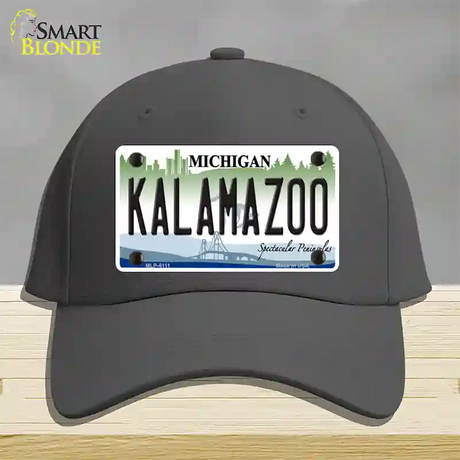 Kalamazoo Novelty License Plate Hat Cotton / Charcoal