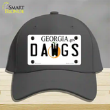 Dawgs Georgia Novelty License Plate Hat Cotton / Charcoal