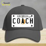 Coach Georgia Novelty License Plate Hat Cotton / Charcoal