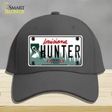 Hunter Louisiana Novelty License Plate Hat Cotton / Charcoal