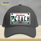 Coach Louisiana Novelty License Plate Hat Cotton / Charcoal