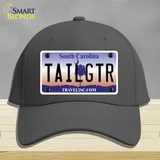 Tailgter South Carolina Novelty License Plate Hat Cotton / Charcoal