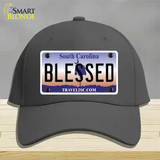 Blessed South Carolina Novelty License Plate Hat Cotton / Charcoal