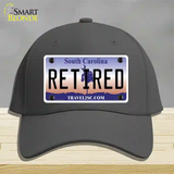 Retired South Carolina Novelty License Plate Hat Cotton / Charcoal