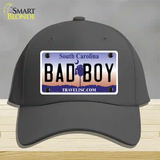 Bad Boy South Carolina Novelty License Plate Hat Cotton / Charcoal