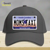 Moms Taxi South Carolina Novelty License Plate Hat Cotton / Charcoal