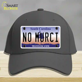 No Murci South Carolina Novelty License Plate Hat Cotton / Charcoal