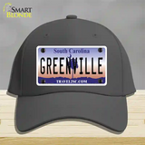 Greenville South Carolina Novelty License Plate Hat Cotton / Charcoal