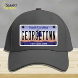 Georgetown South Carolina Novelty License Plate Hat Cotton / Charcoal